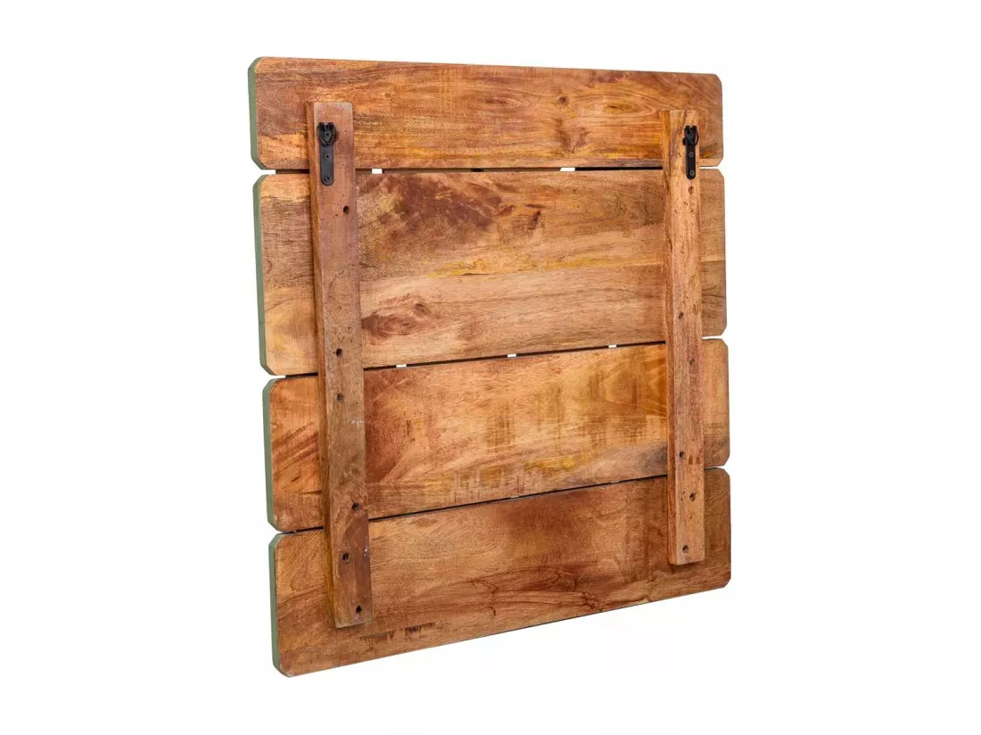 Tableau calendrier vert 70x70x7h