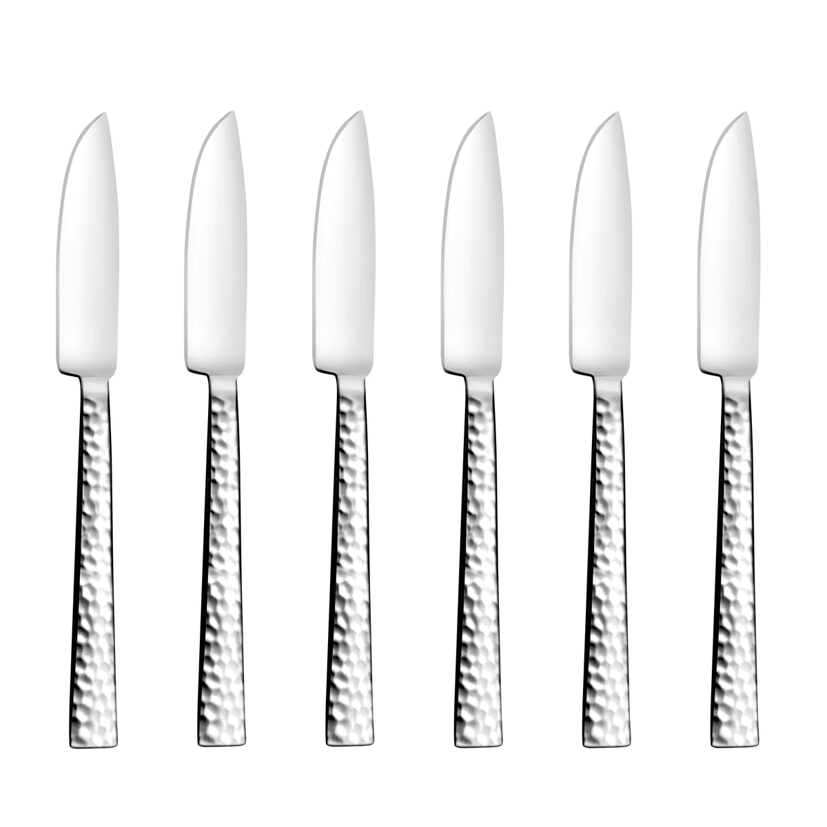 Ato Martelé - Set de 6 couteaux poisson Couzon