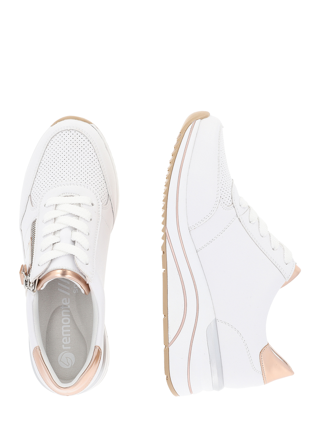 Remonte Draper White Leather