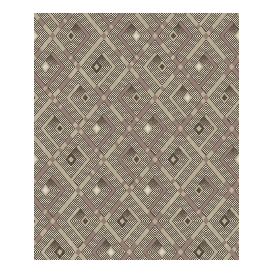 Dutch Wallcoverings - Odyssee dessin bruin - 0,53x10,05m