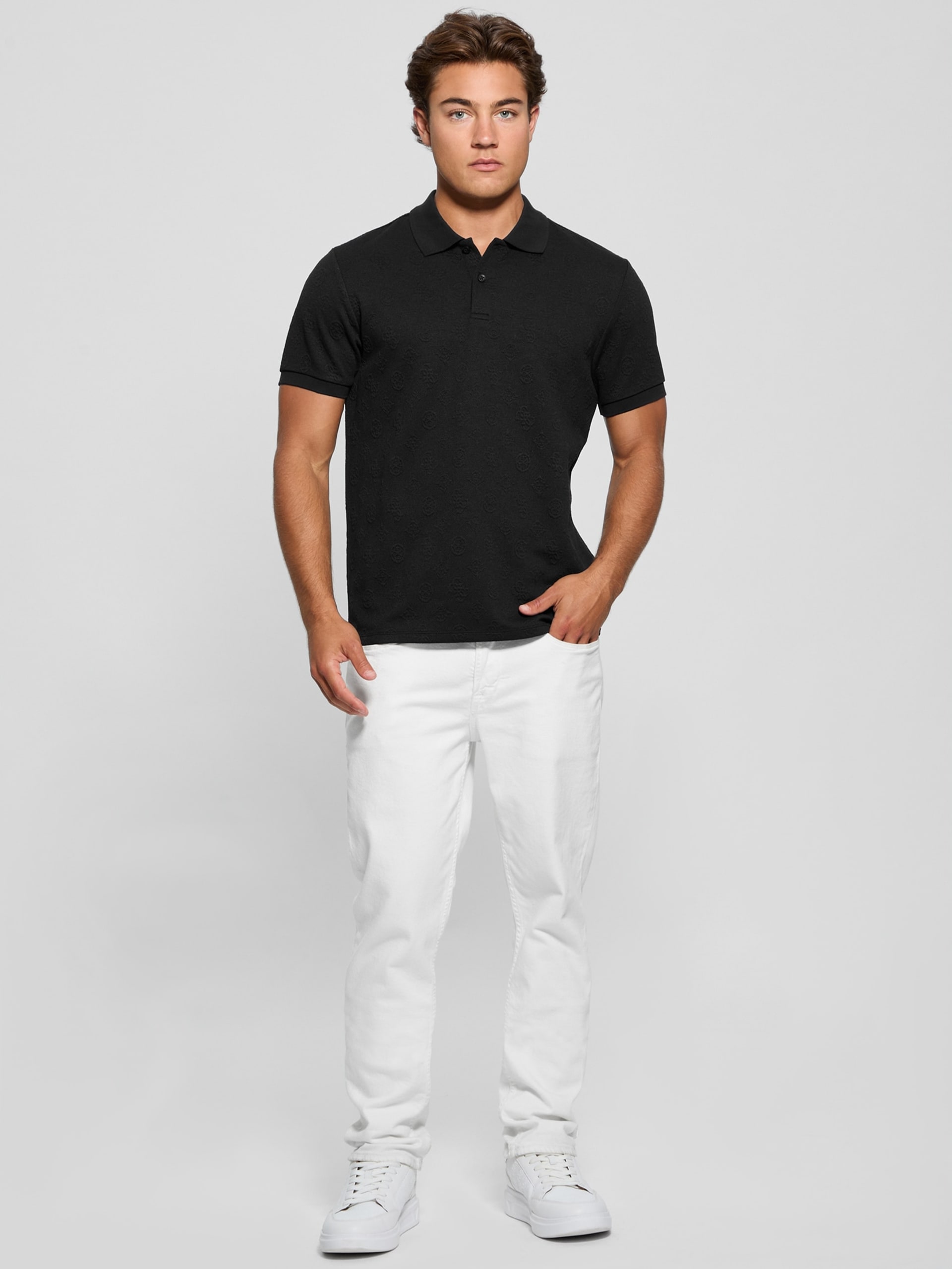 Polo Peônia Jacquard