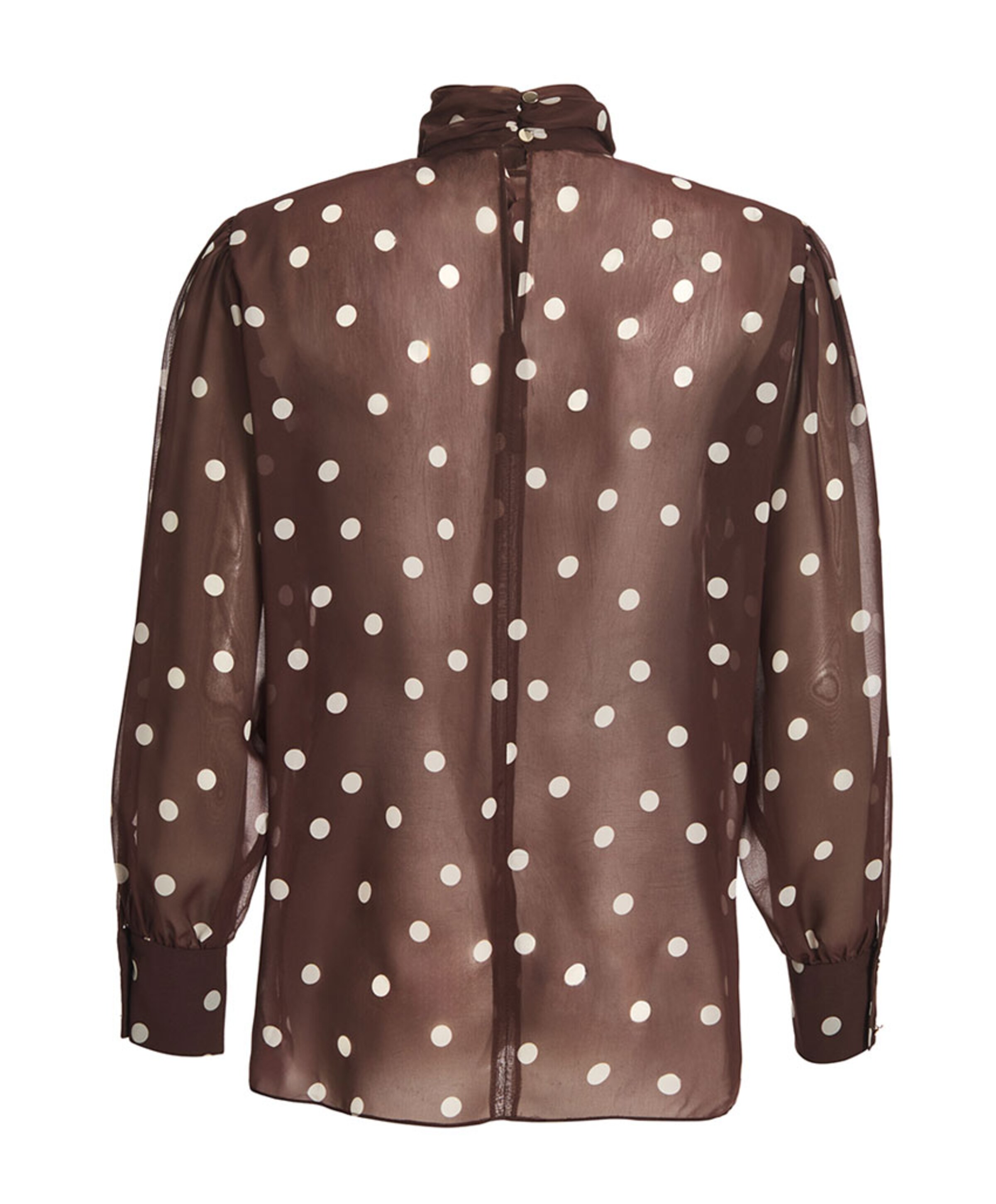 Swing Dames blouse bruin