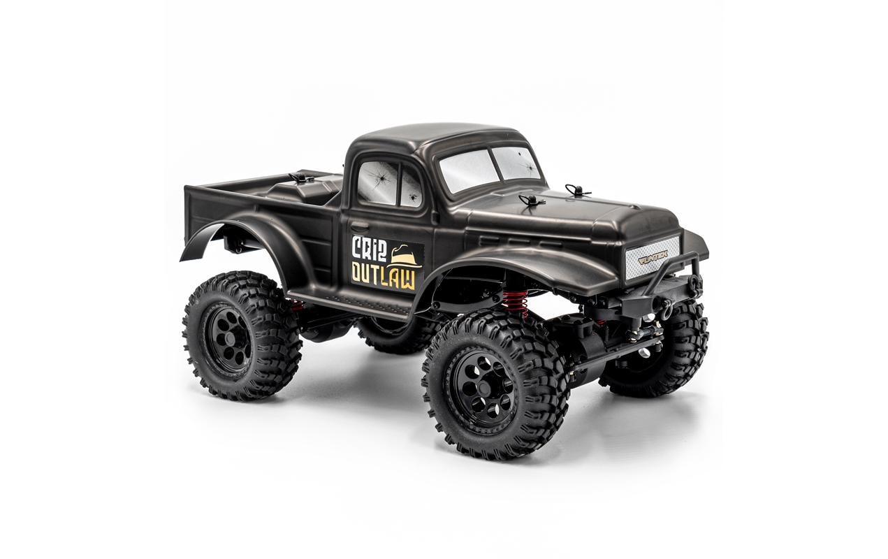 Scale Crawler CR12 Outlaw Schwarz, RTR, 1:12<br>4x4 Rock Crawler Pick-up