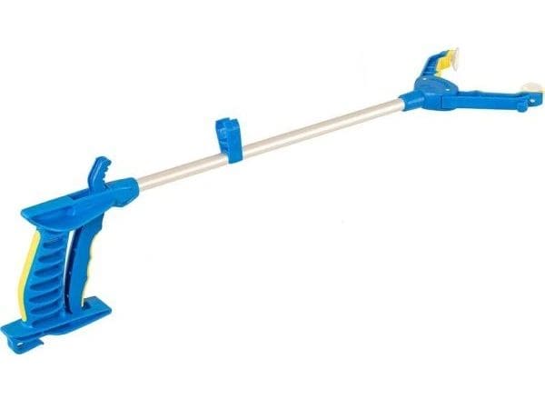 Falke Greifzange Plus mit Saugnäpfen 78 cm Greifhilfe mit Softgriff und Saugnapf