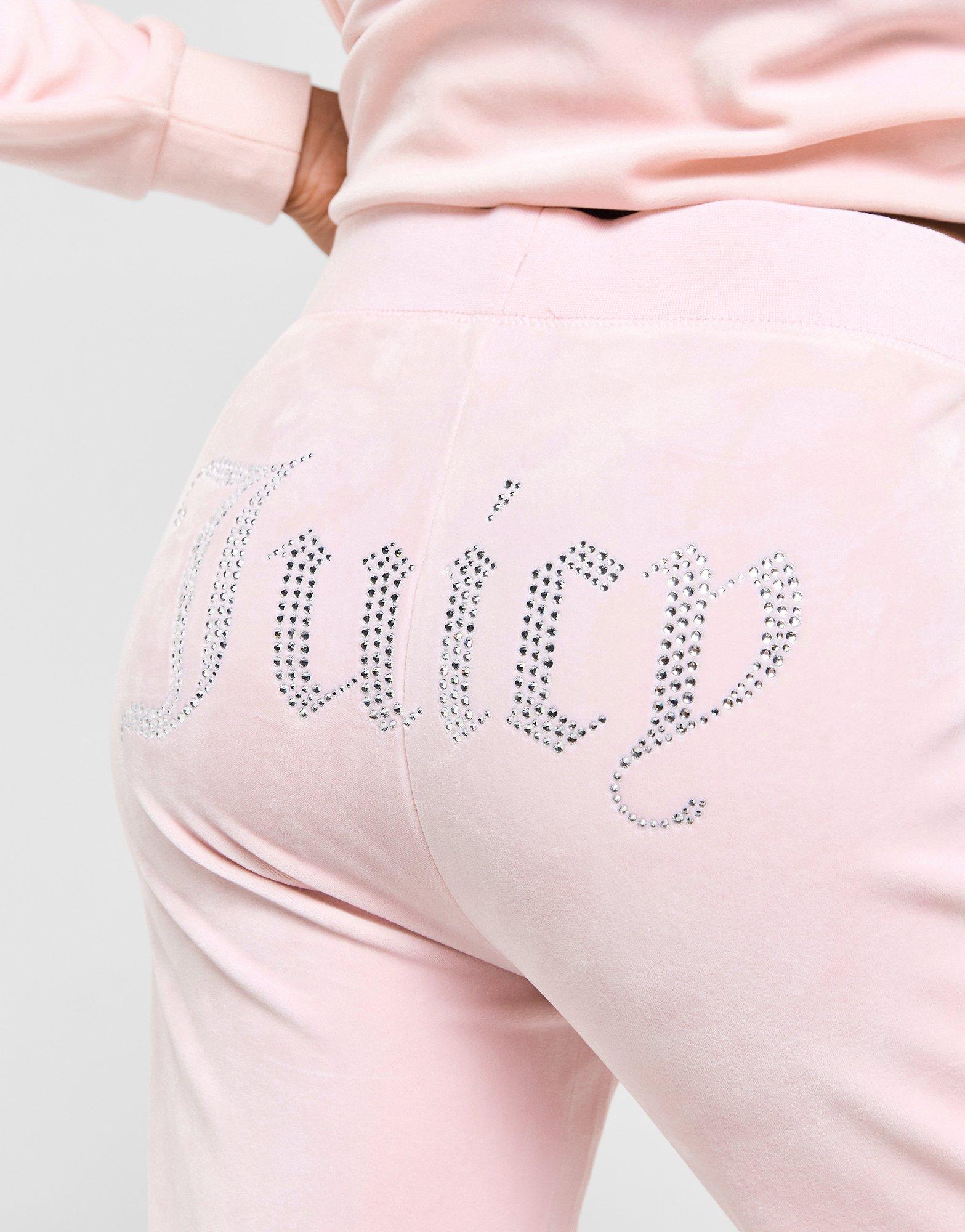 JUICY COUTURE Pantalon de jogging Diamante en Velours Femme