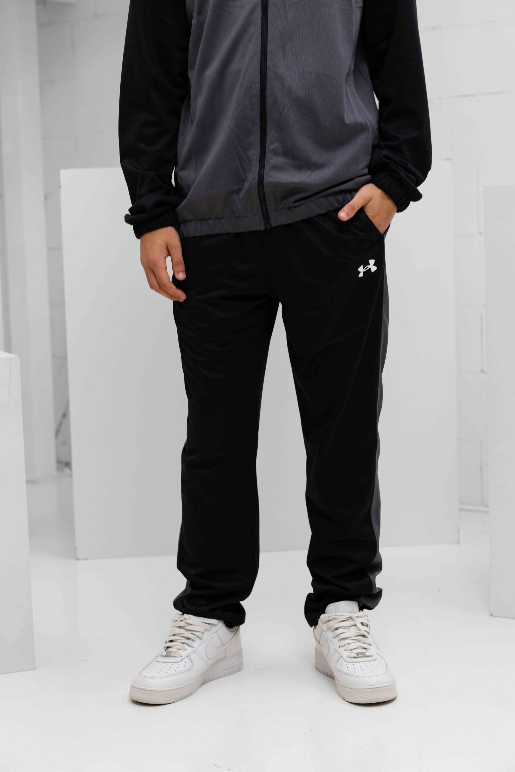 Under Armour Emea Novelty Trainingspak Heren Zwart/Grijs