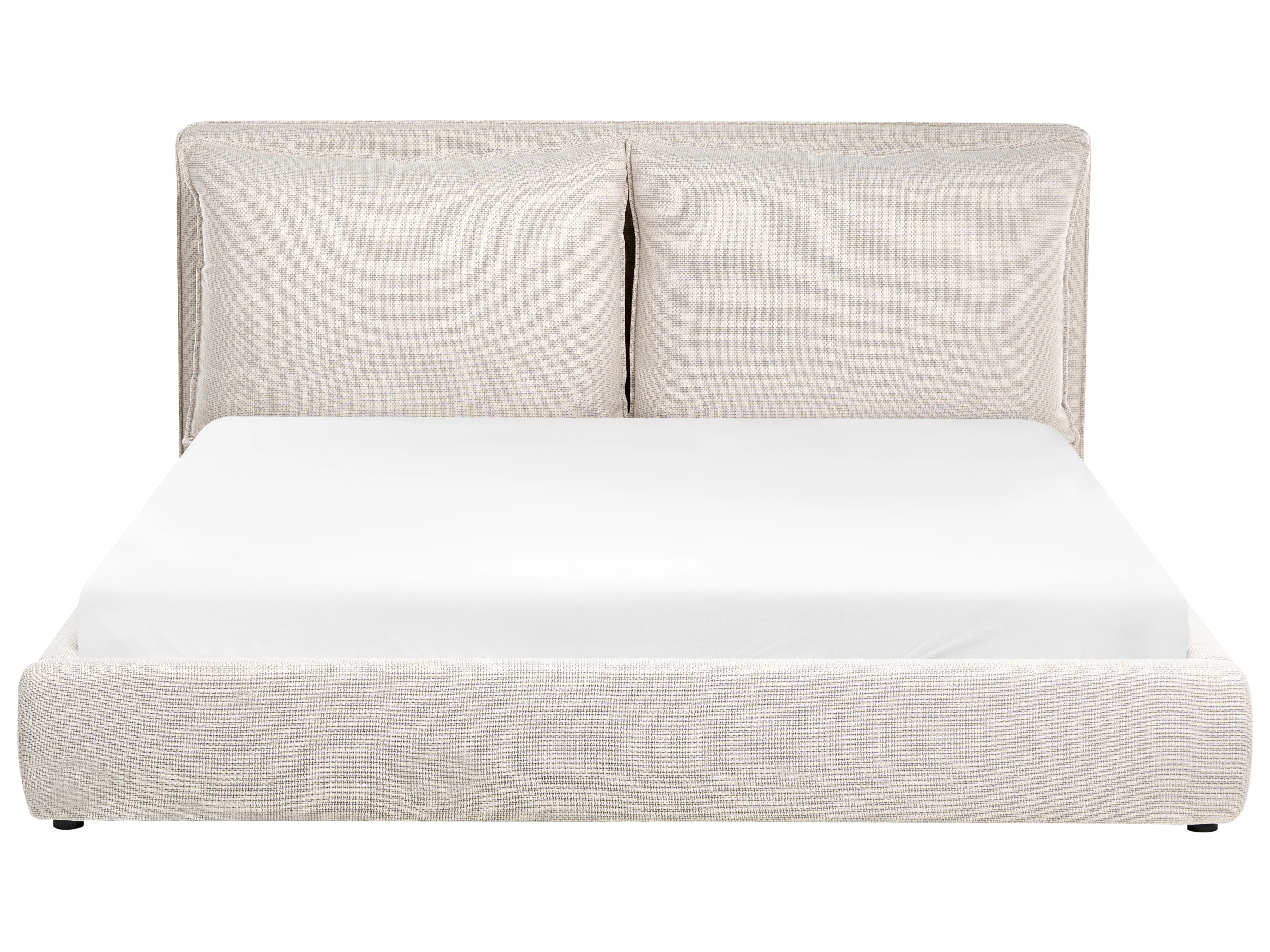 Bed Stof BAJONNA 180 x 200 cm Beige
