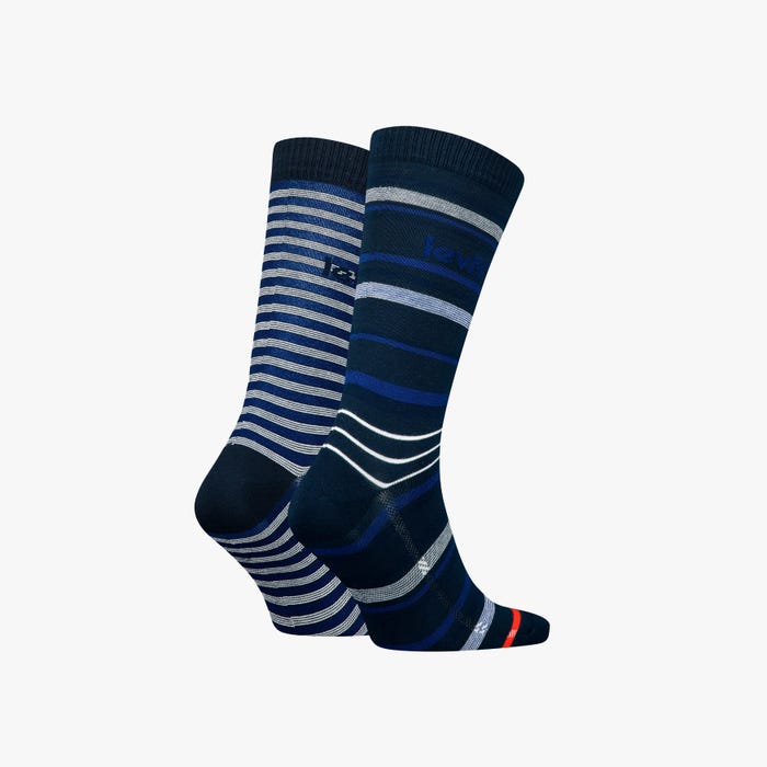Levi's-2-pack stripes sokken - levi's