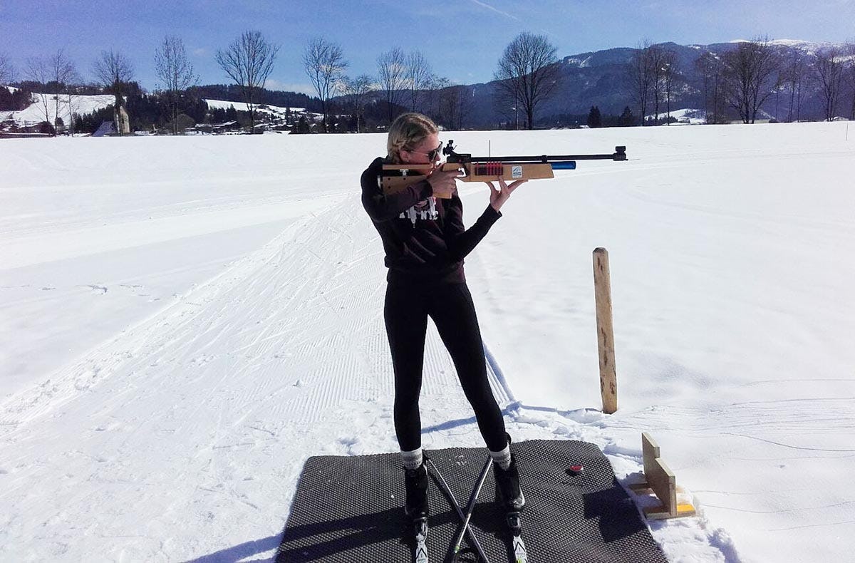 Privater Langlauf und Biathlon Kurs für 2 Kössen