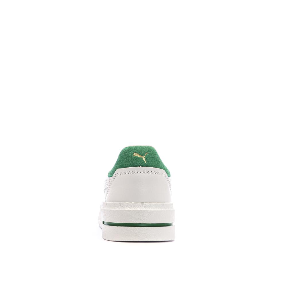 Puma Baskets Blanches/Vertes Femme Puma Cali Court