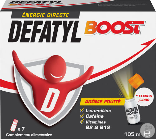 Defatyl Boost Arôme Fruité Flacons 7x15ml