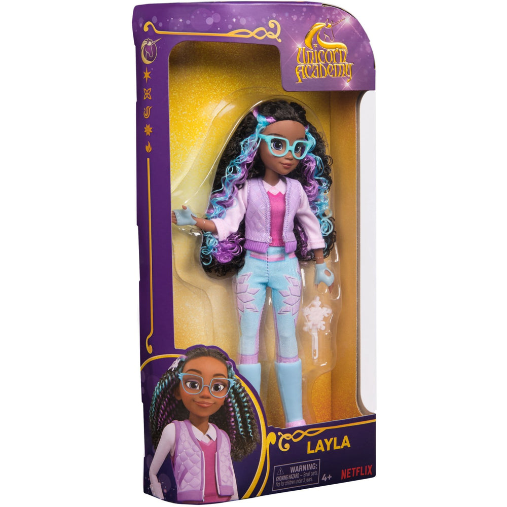 Køb Unicorn Academy Fashion Dukke 24 Cm Layla