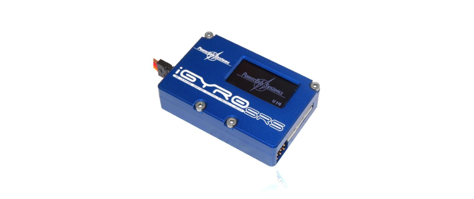 Flächenkreisel iGyro SRS inkl. GPS/Schalter/USB-I/F-Kabel<br>Gyro für Modellflugzeuge