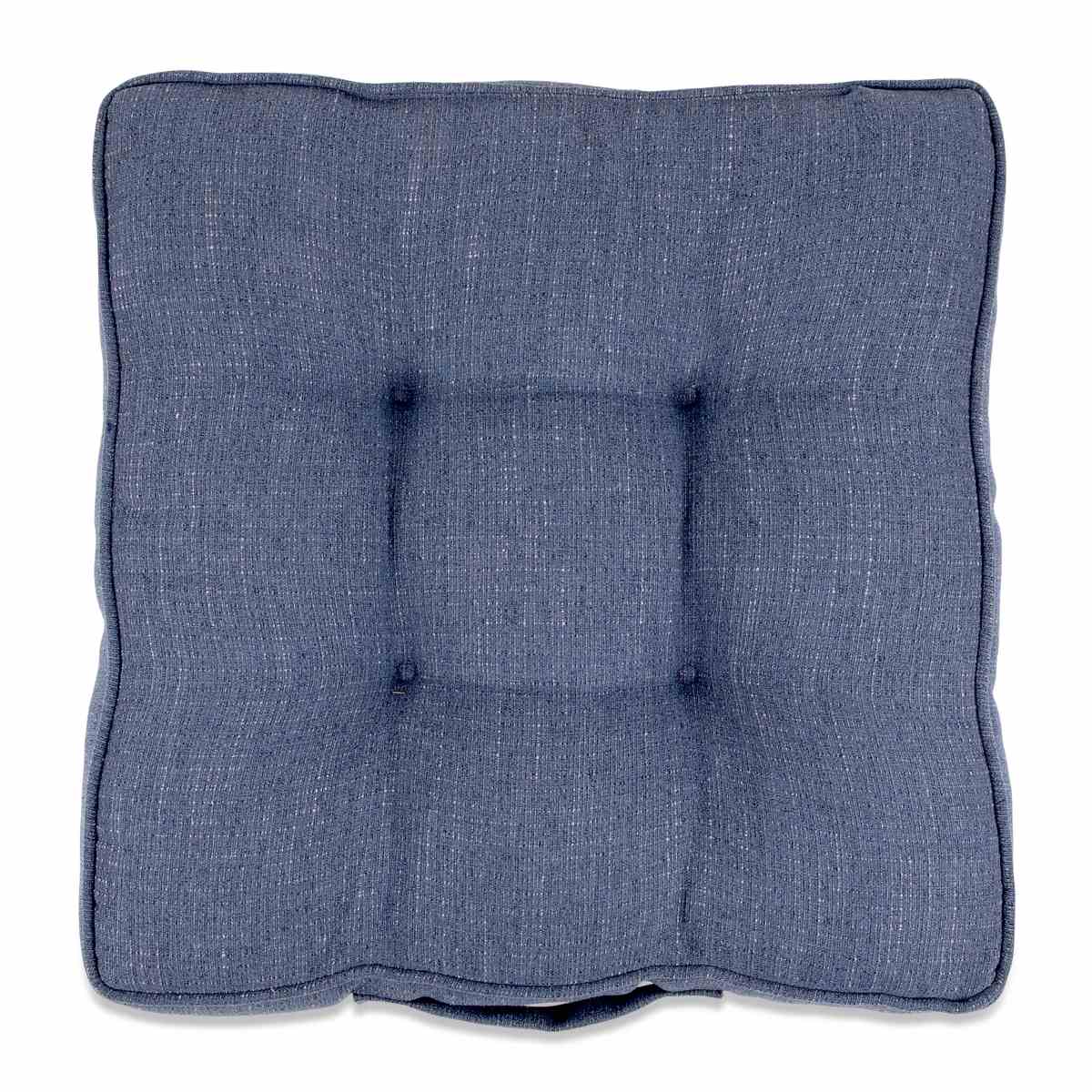 In the mood coussin de jardin salvador - 45x45x7 cm - pe - bleu