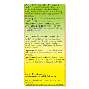 A.Vogel Bambu Biologische Koffievervanger 100GR