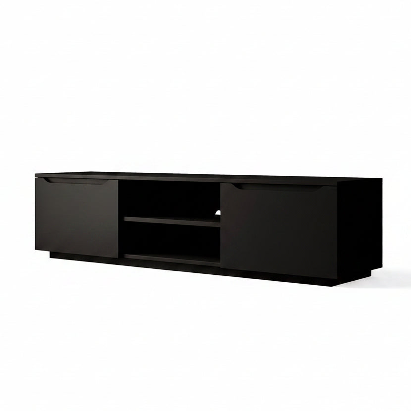 Fairmont - TV-Meubel - Mat zwart - 160 cm