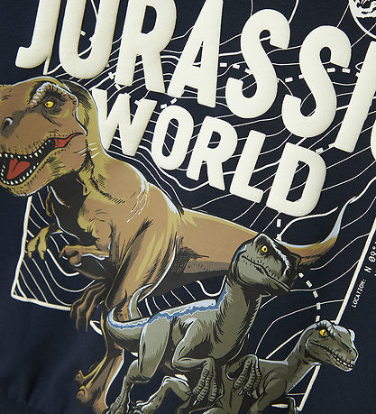 Name It Sweatshirt - NmmFür Jurassic - Navy Blazer