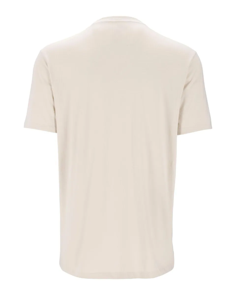 Simms Simms Shroud Fill Logo T-Shirt Natural