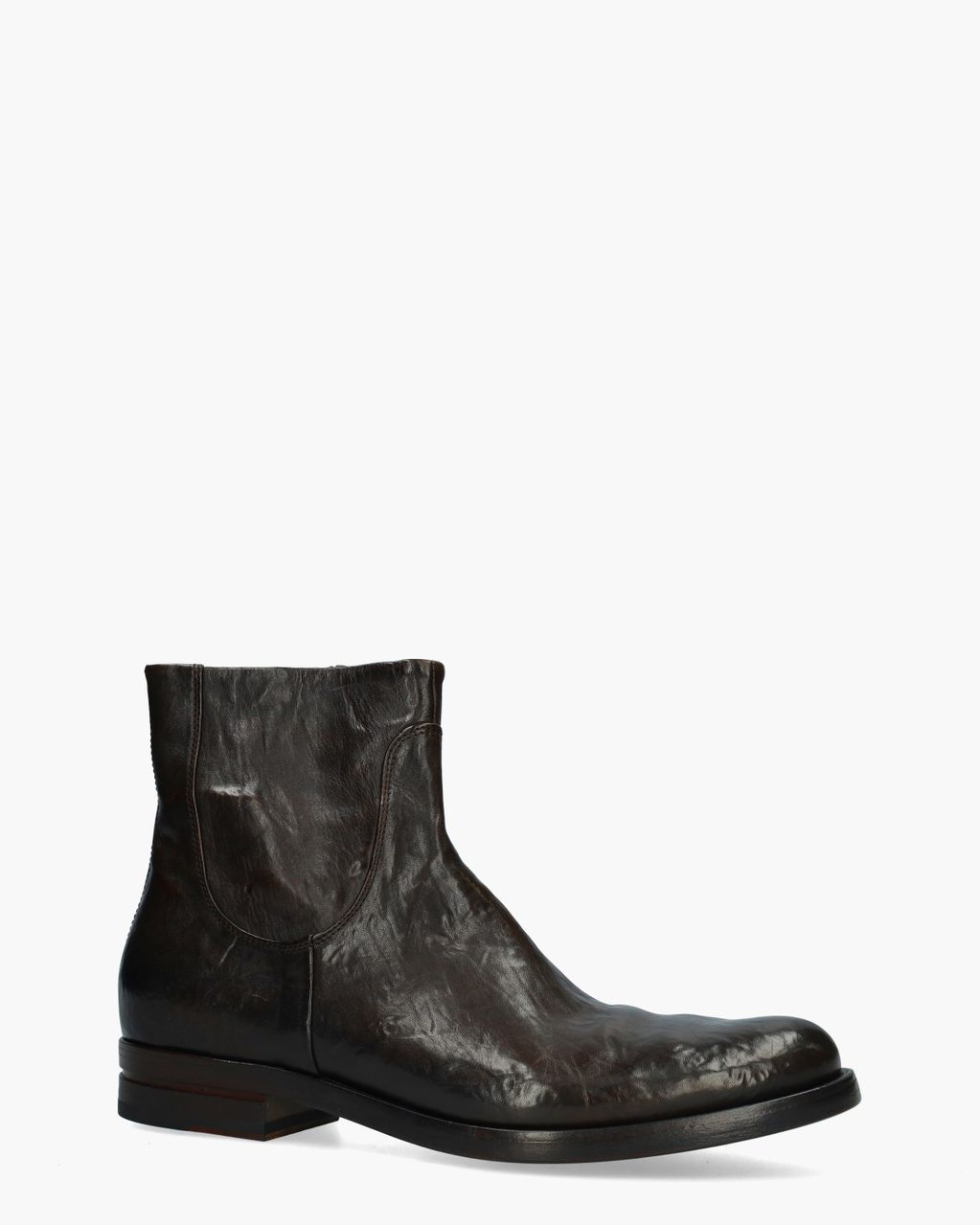 Fabrizio Silenzi 412 Donkerbruin Heren Enkelboots