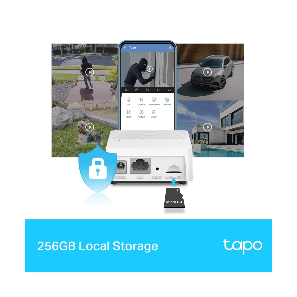 TP-Link Tapo H200 IoT Smart hub med ringerklokke
