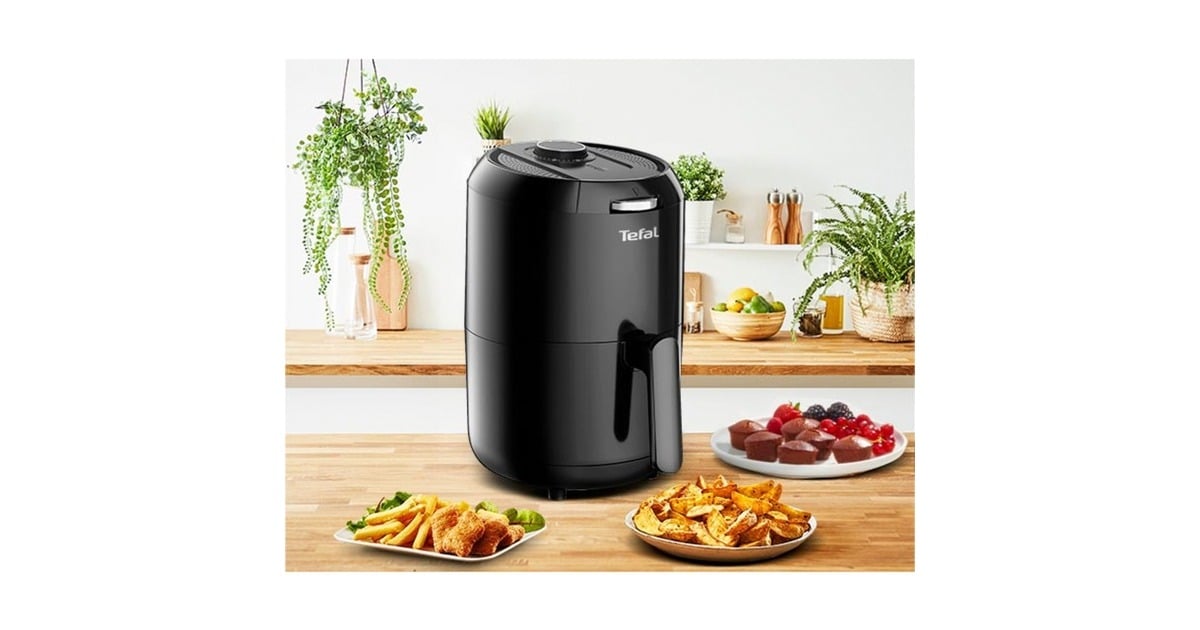 TefalEasy Fry Compact EY1018 heteluchtfriteuse  (Zwart, 1.6 liter)