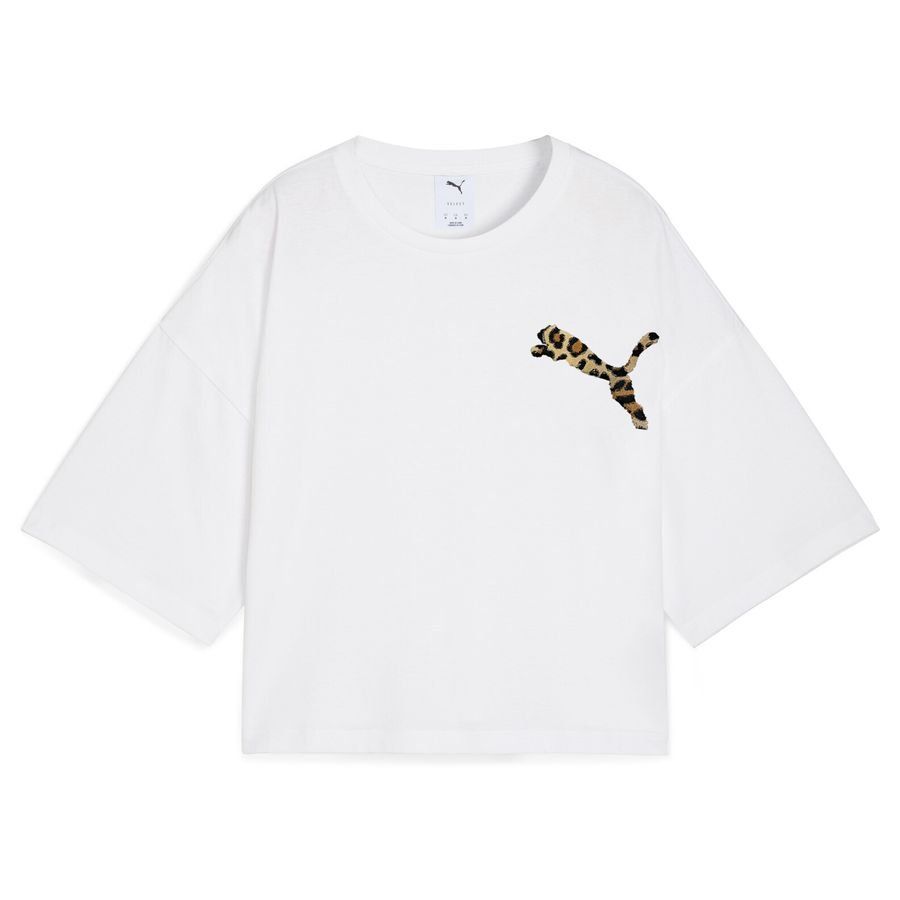 Puma LEO LUXE Oversized Kurzes T-Shirt