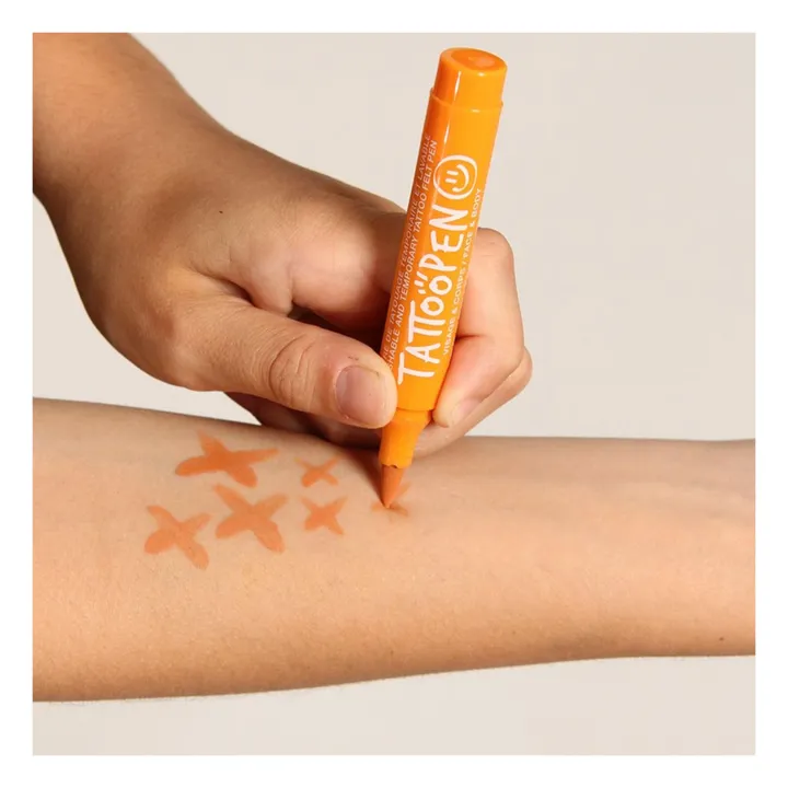 Nailmatic Kids Feutre de tatouage temporaire Tattoopen | Orange