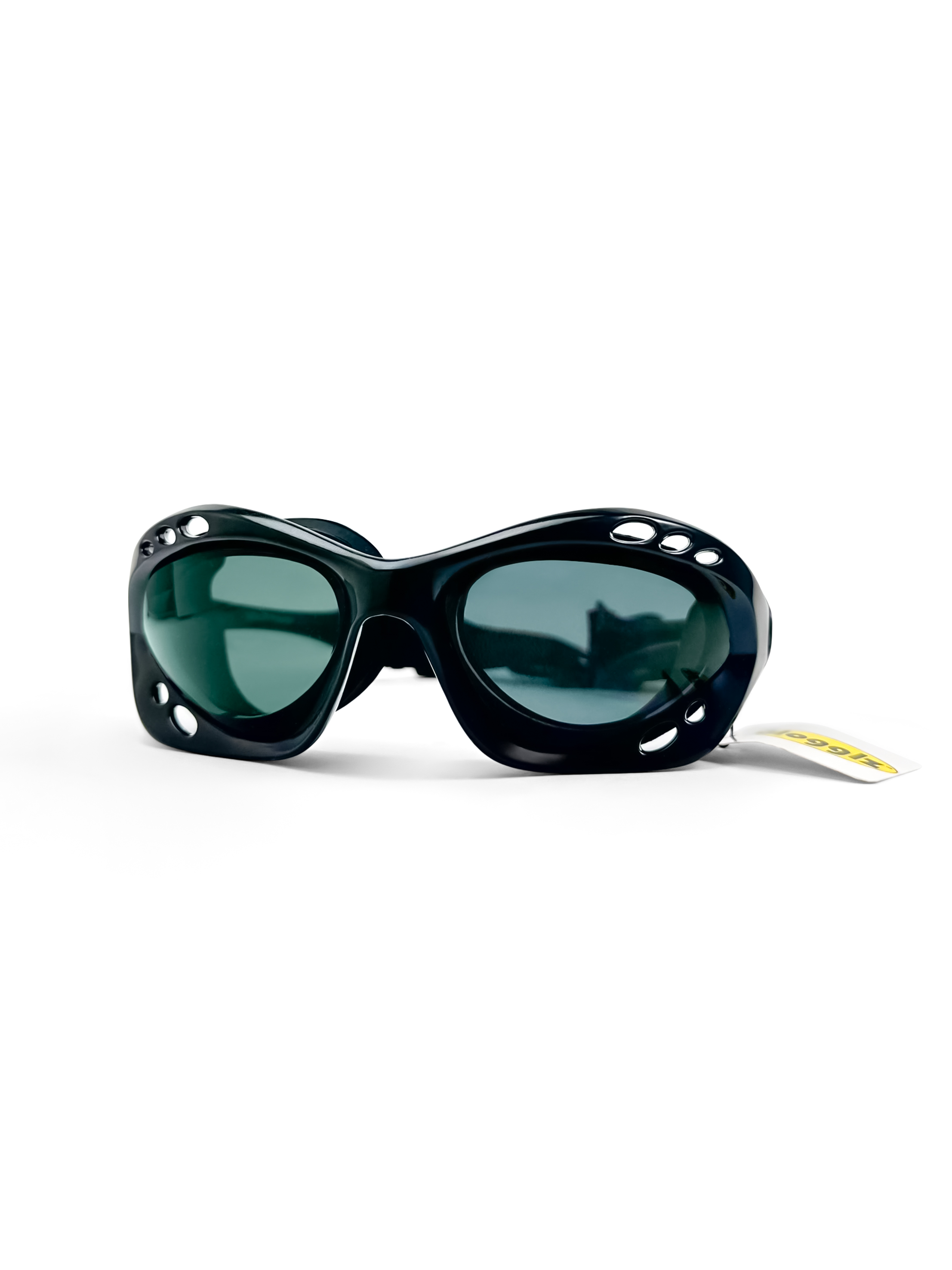 Glogglz Cudaz UV400 watersport duikbril - Black