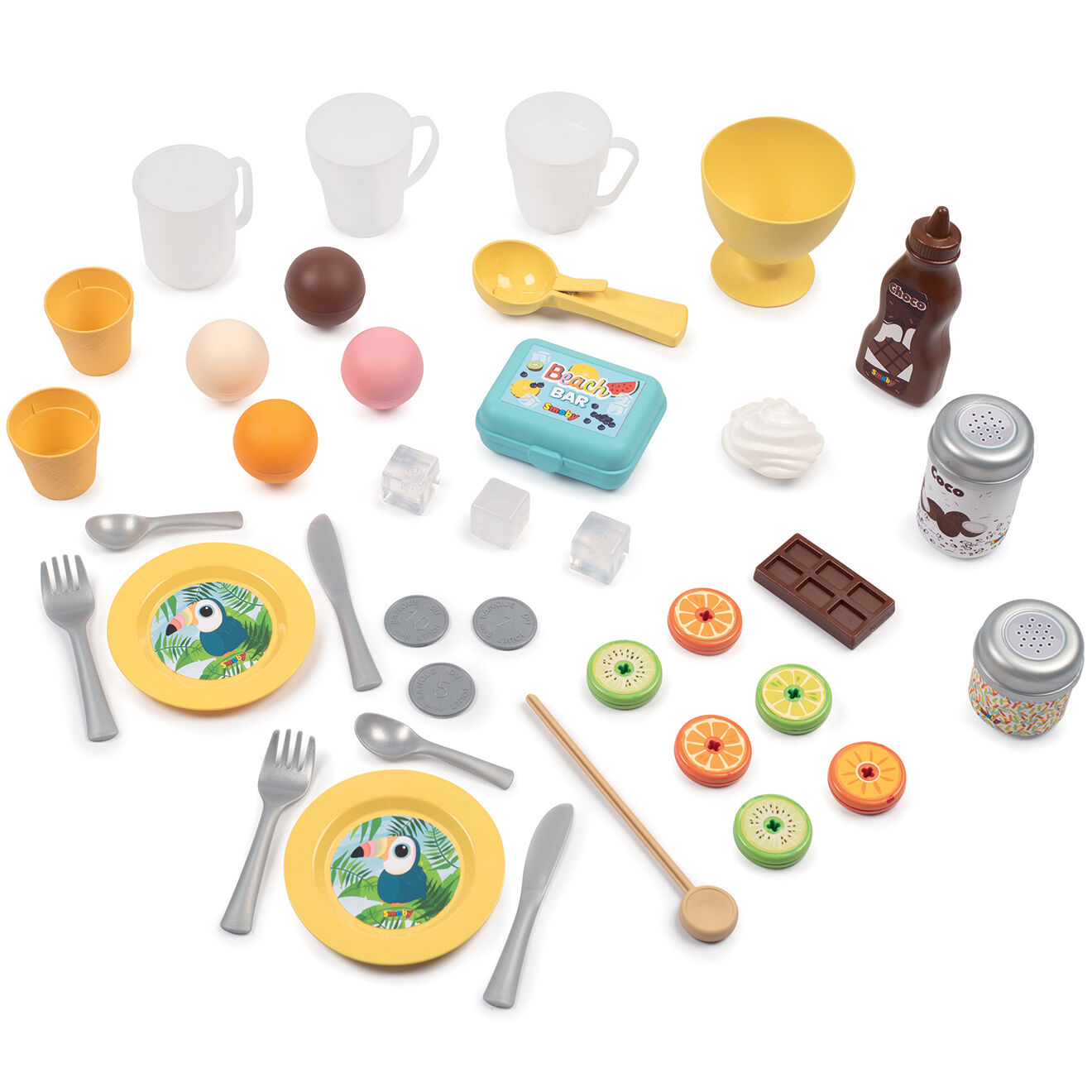 Smoby Beach bar multicolore - 44.5x26.6x28.5 cm