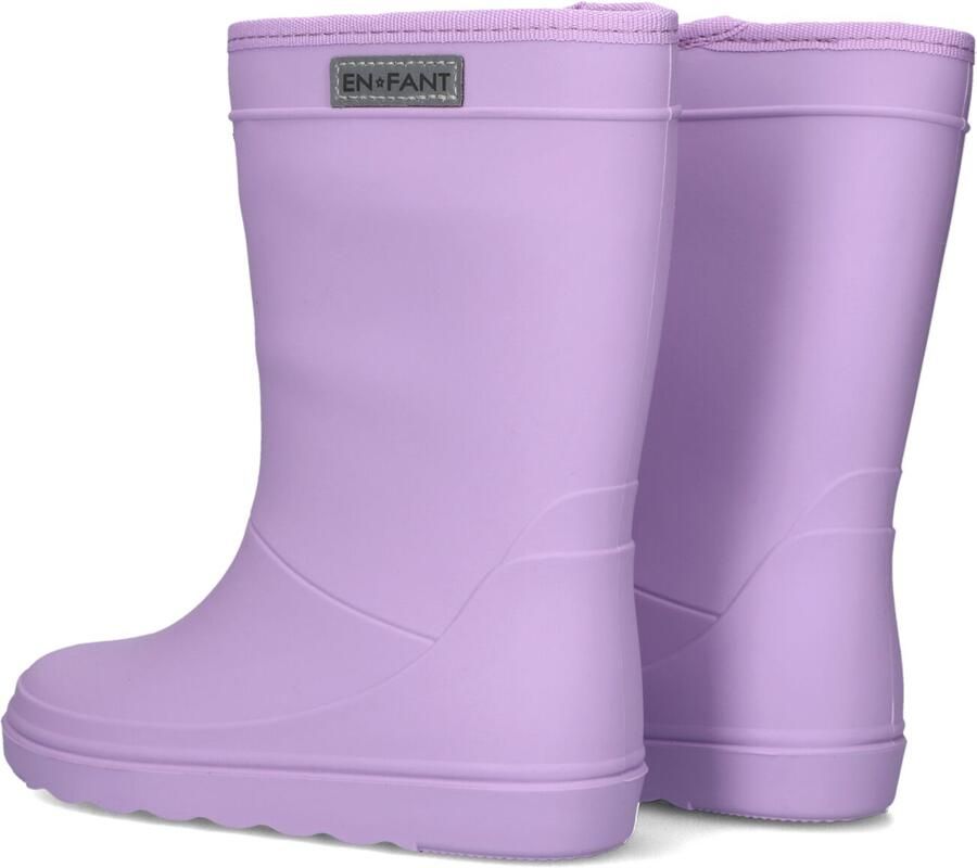 ENFANT Paarse Laarzen Rain Boots Solid