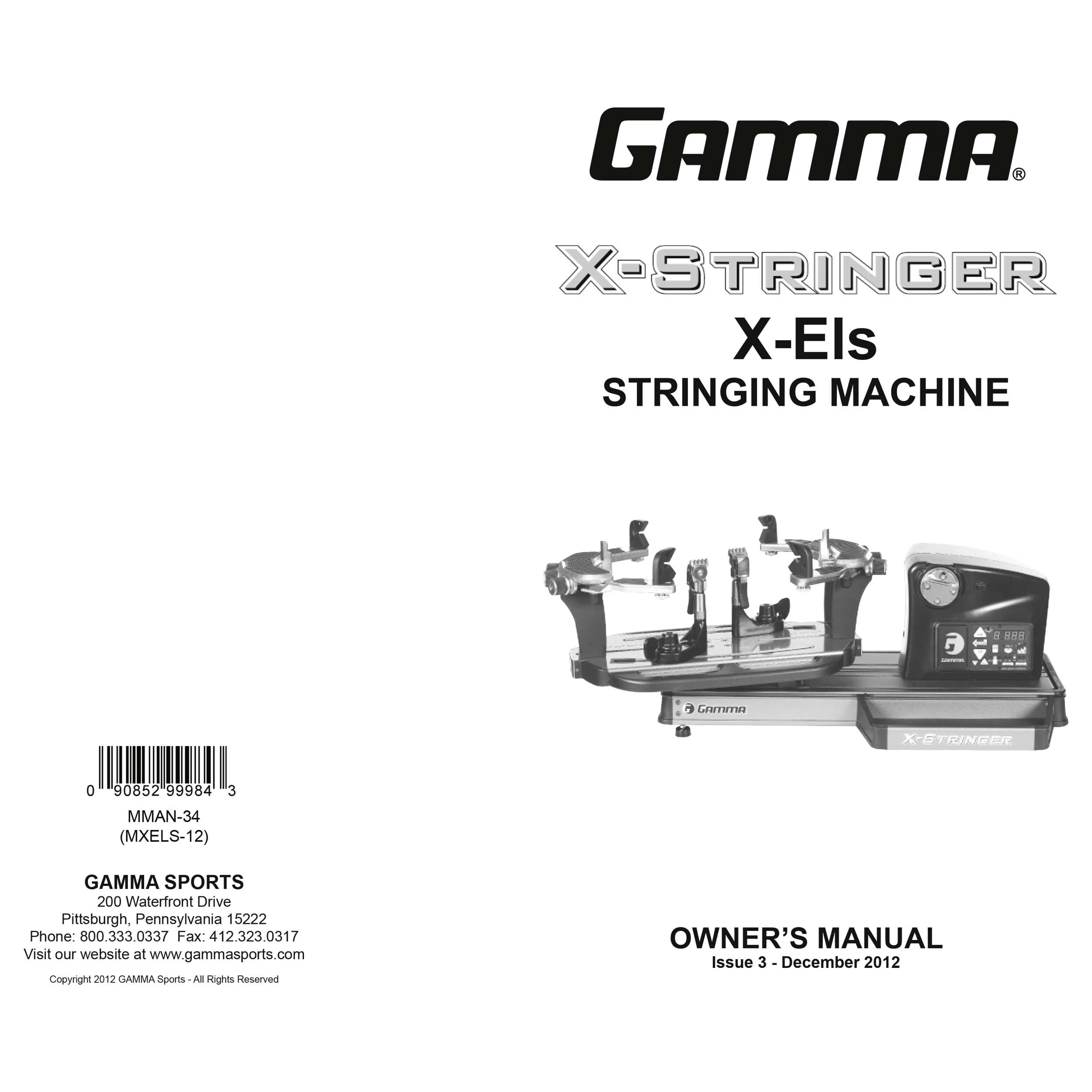 Gamma X-Els Touch Machine À Corder
