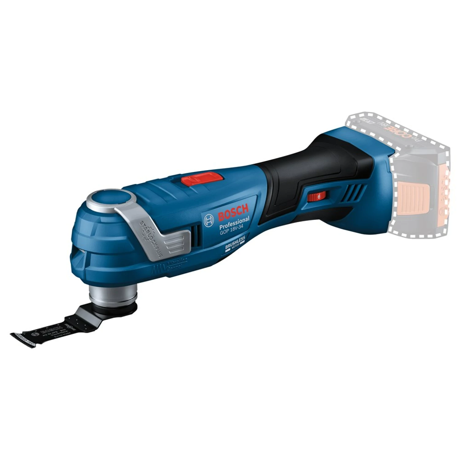 Bosch 10 Toolkit 18V 10-delige accu Combiset (3x 5,0Ah) in tas