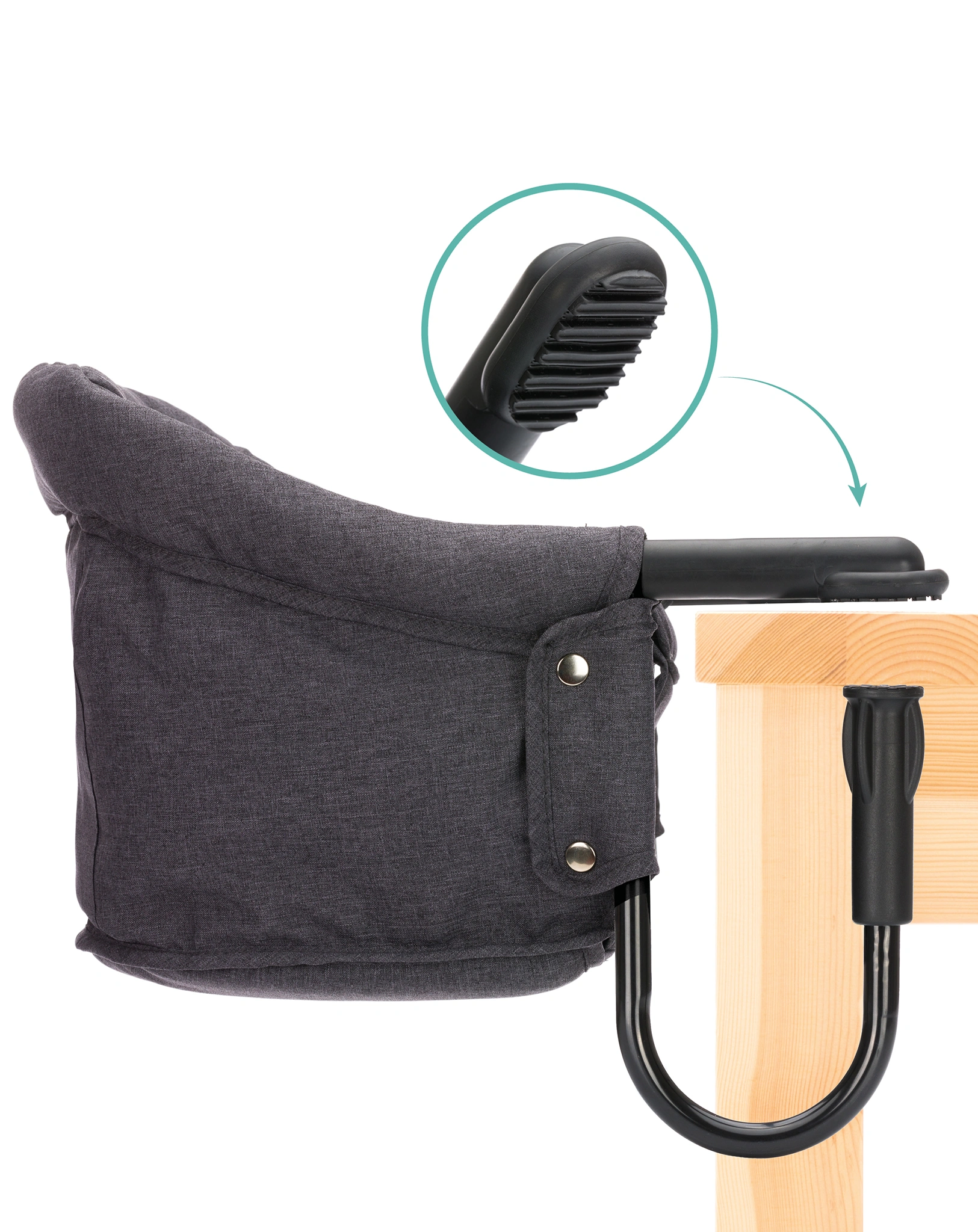 Tischsitz FLEXI in grau melange