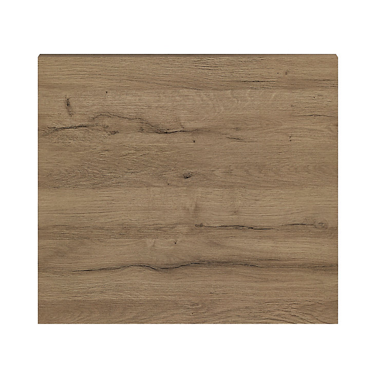 Côté de remplacement pour hotte Goodhome Pachira décor chêne H. 32 cm x l. 36 cm x Ep. 18 mm