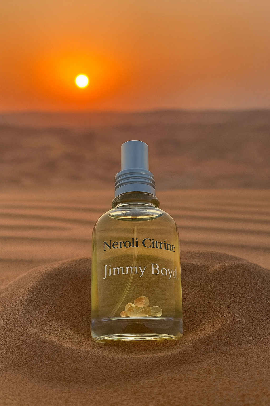Jimmy Boyd  Neroli Citrine Organic Crystal Energy Perfume, 100 ml