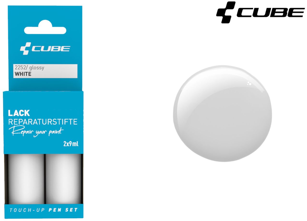 Cube Lackreparaturstift Set WHITE kaufen | Bike-Discount