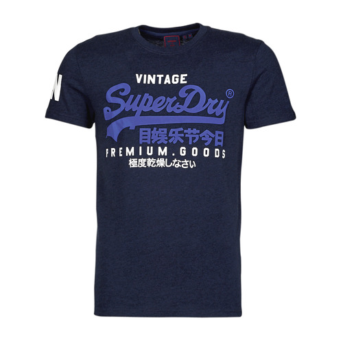 Superdry - VL TEE - Bleu