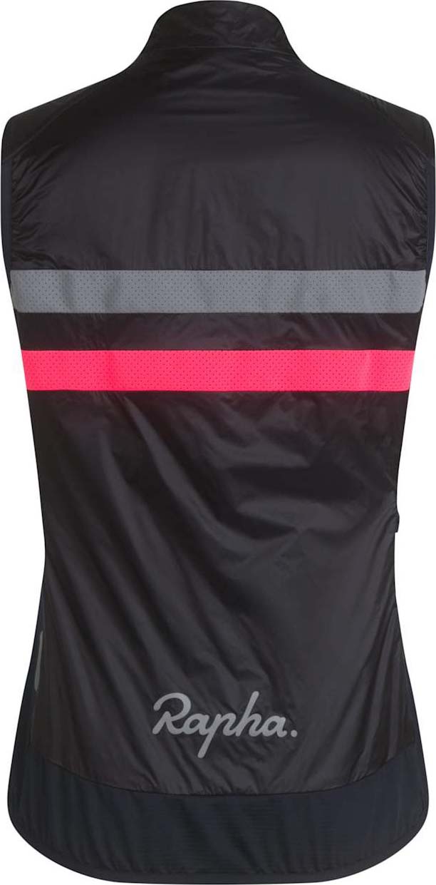 Brevet Insulated Gilet Dame Dark Navy/Hi-Vis Pink