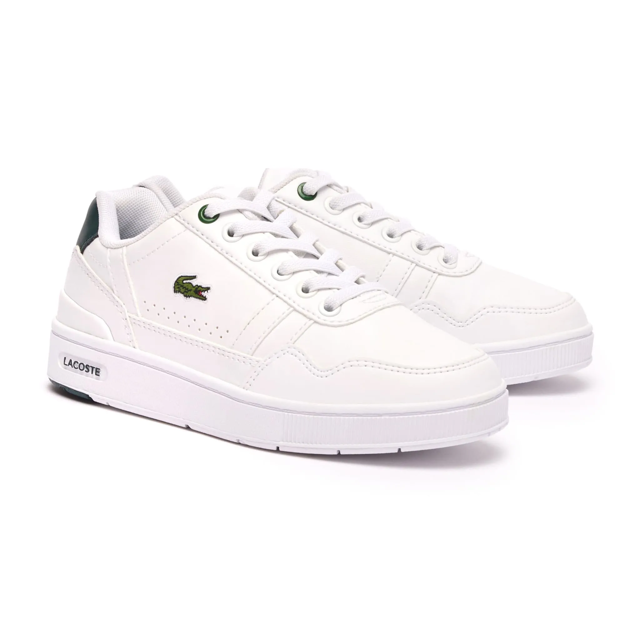 Lacoste Souliers T-Clip Blanc Pointures 11-2