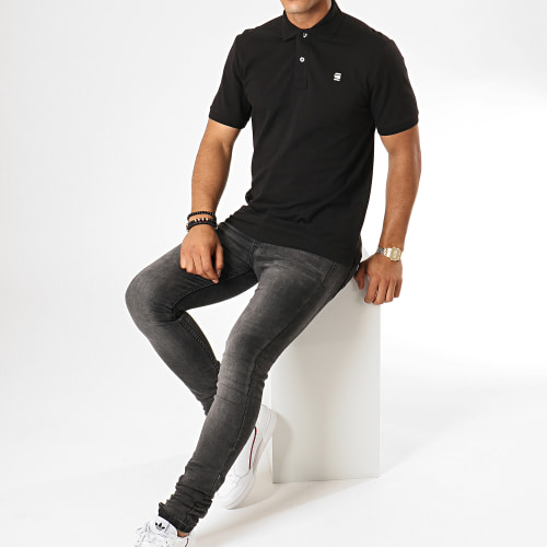Polo Manches Courtes Dunda D11595-5864 Noir