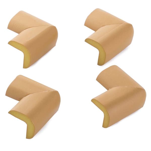 Hjørnebeskyttelse i Foam 4-pack Brown