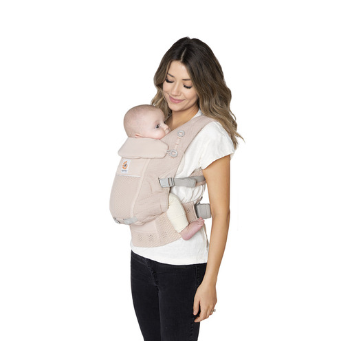 Porte bébé Adapt SoftFlex Mesh Rose Quartz - ERGOBABY