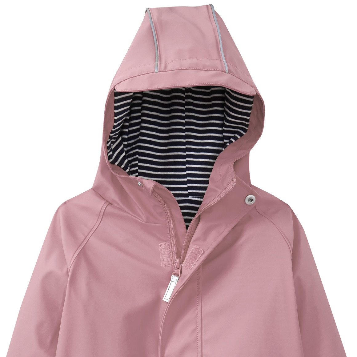 Yigga Mädchen Regenjacke mit Beschichtung rosa