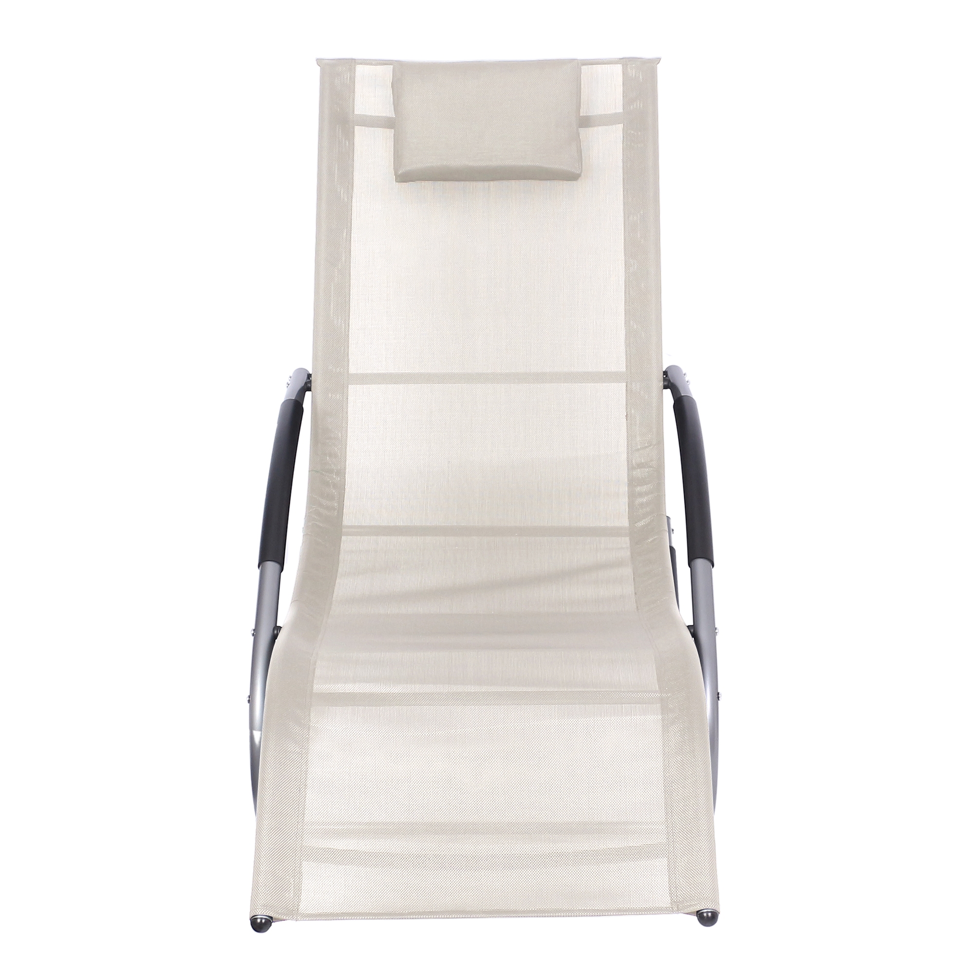 Sonnenliege Schaukelstuhl ANTIGUA beige