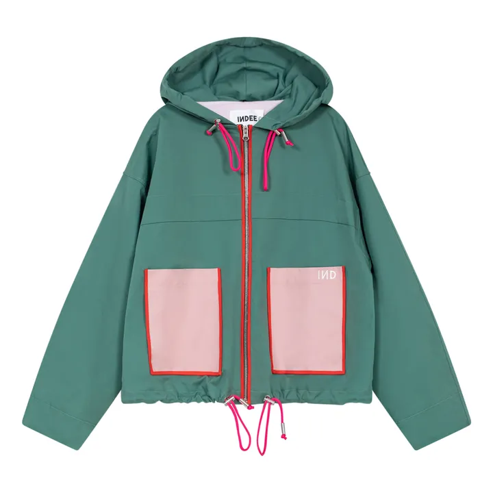 Indee Veste Imperméable Pool | Vert