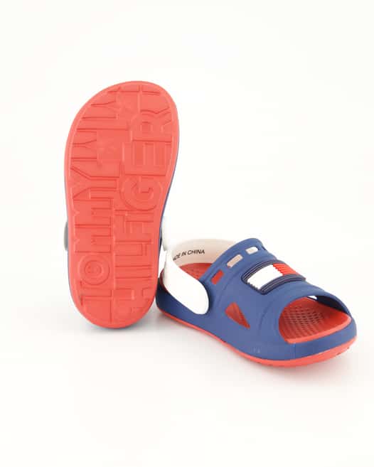 Tommy Hilfiger T3X2-33440-0083X2007 Pantoletten in Blau