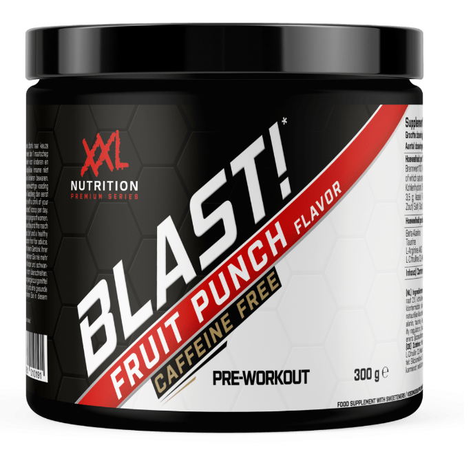 xxl nutrition Xxl blast preworkout decaf fp 300gr