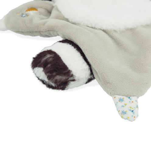Doudou raton laveur Gaston Fripons - Gris - KALOO
