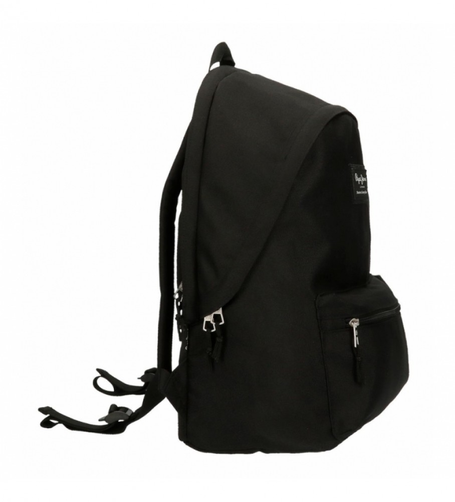 Pepe Jeans Mochila 6332421 negro  -31x44x17.5cm