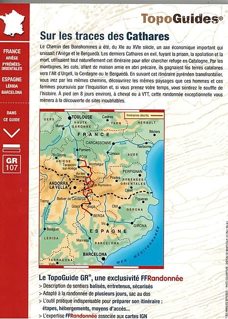 FFRP - 1097 SUR LES TRACES DES CATHARES FFRP
